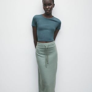 Zara Green Skirt